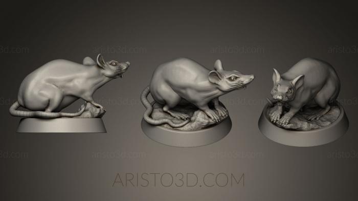 Animal figurines (STKJ_0371) 3D model for CNC machine